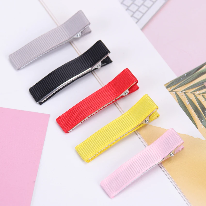 

5PCS Package Cloth Metal Clip Crocodile Duckbill Clip With Teeth Alligator Clips For DIY Hair Clips Jewelry Accessories