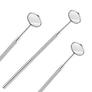 

Dental Mirror Stainless Steel Material Dental Pick Dentist Prepare Mouth Mirror Tool Kit