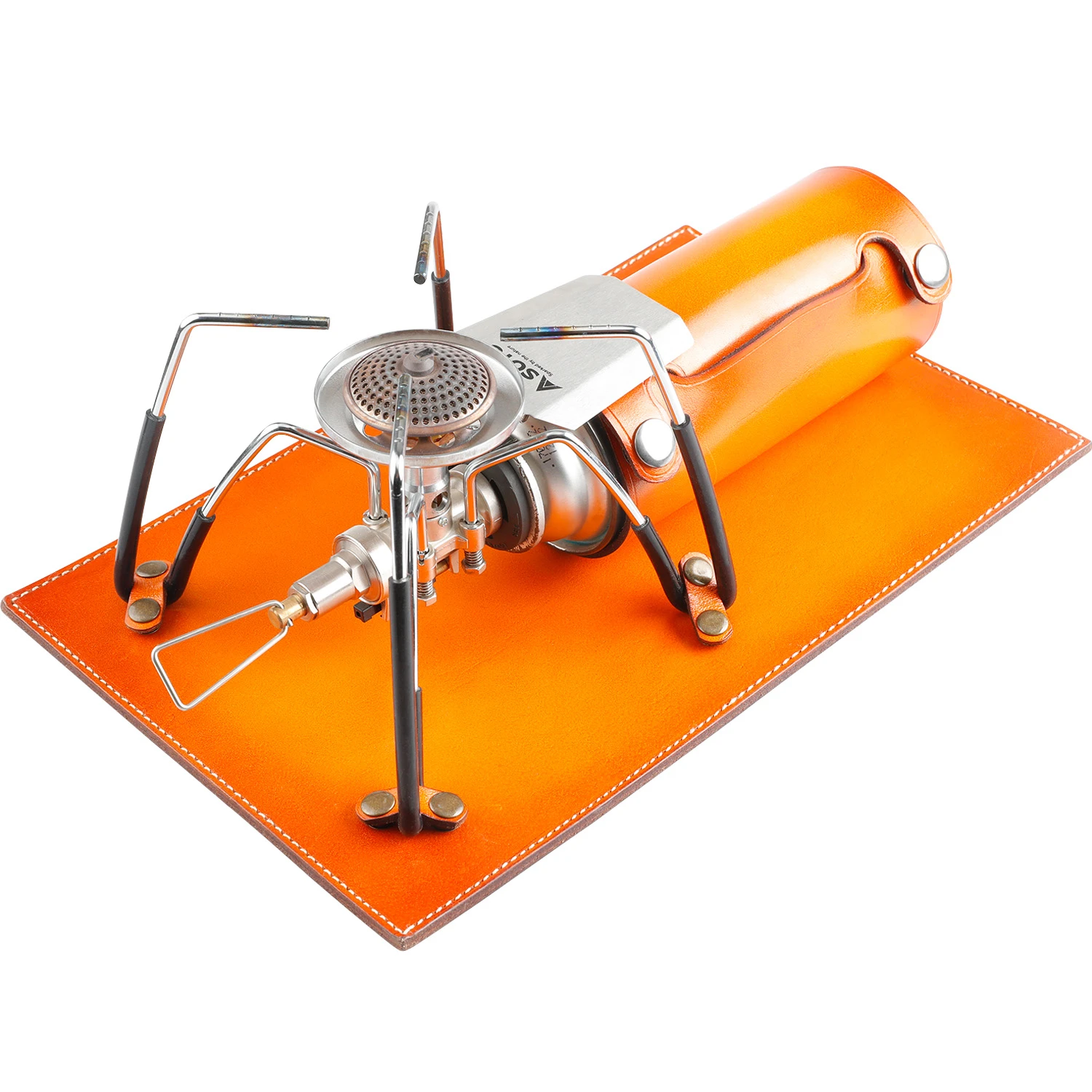 Jeebel Camp Vegetable Tanned Leather Pedestal Pad Gas Cylinder Cover For Soto St310 Stove Handmade Outdoor Stove Accessories Aliexpress