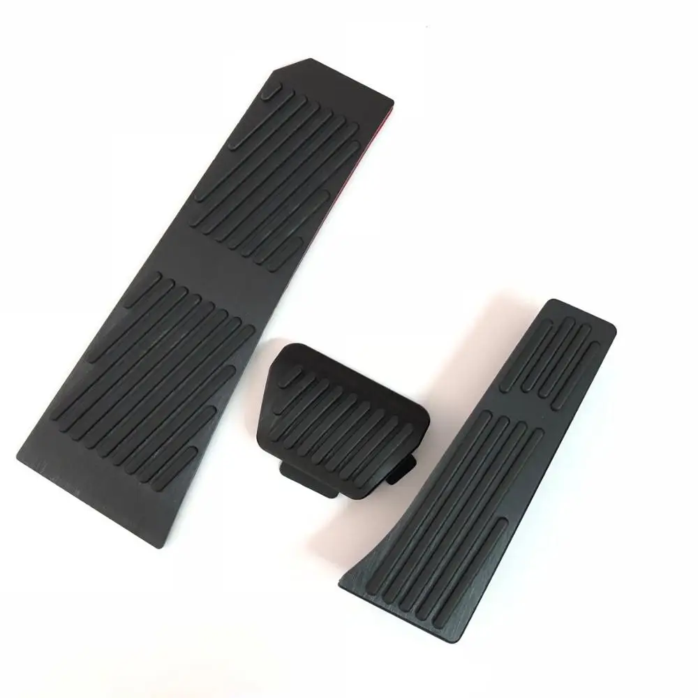 Aluminum alloy Gas Fuel Brake Footrest Pedal Plate Pad for BMW Z4 E85 E86 E89 for Car Accessories Car Pedals