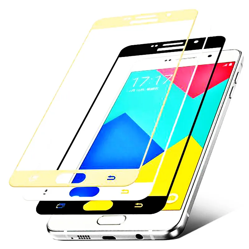 Premium Tempered Glass for Samsung Galaxy J3 2017 J4 Plus J5 Prime 2016 J6 J7 Pro J8 2018 Full Cover HD Screen Protector | Мобильные