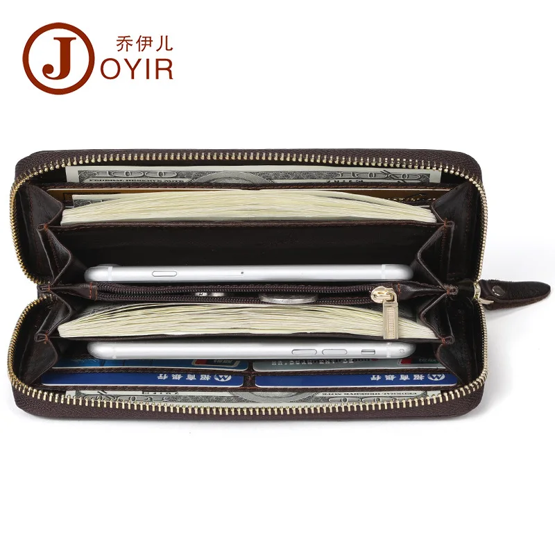 

Guangzhou Genuine Leather Men Woven Wallet Casual Trend Long Wallet Card Bit More Men Clutch Bag