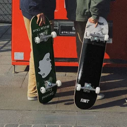 Anime Design Skateboard Hardware Professional Fashion Double Rocker Skateboard Deck Old School Kaykay Fitness Equipment