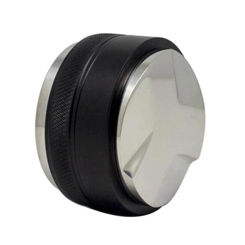 

-Double-Head Coffee Tamper 58mm Coffee Distributor Coffee Powder Hammer Adjustable Height Coffee Accessories