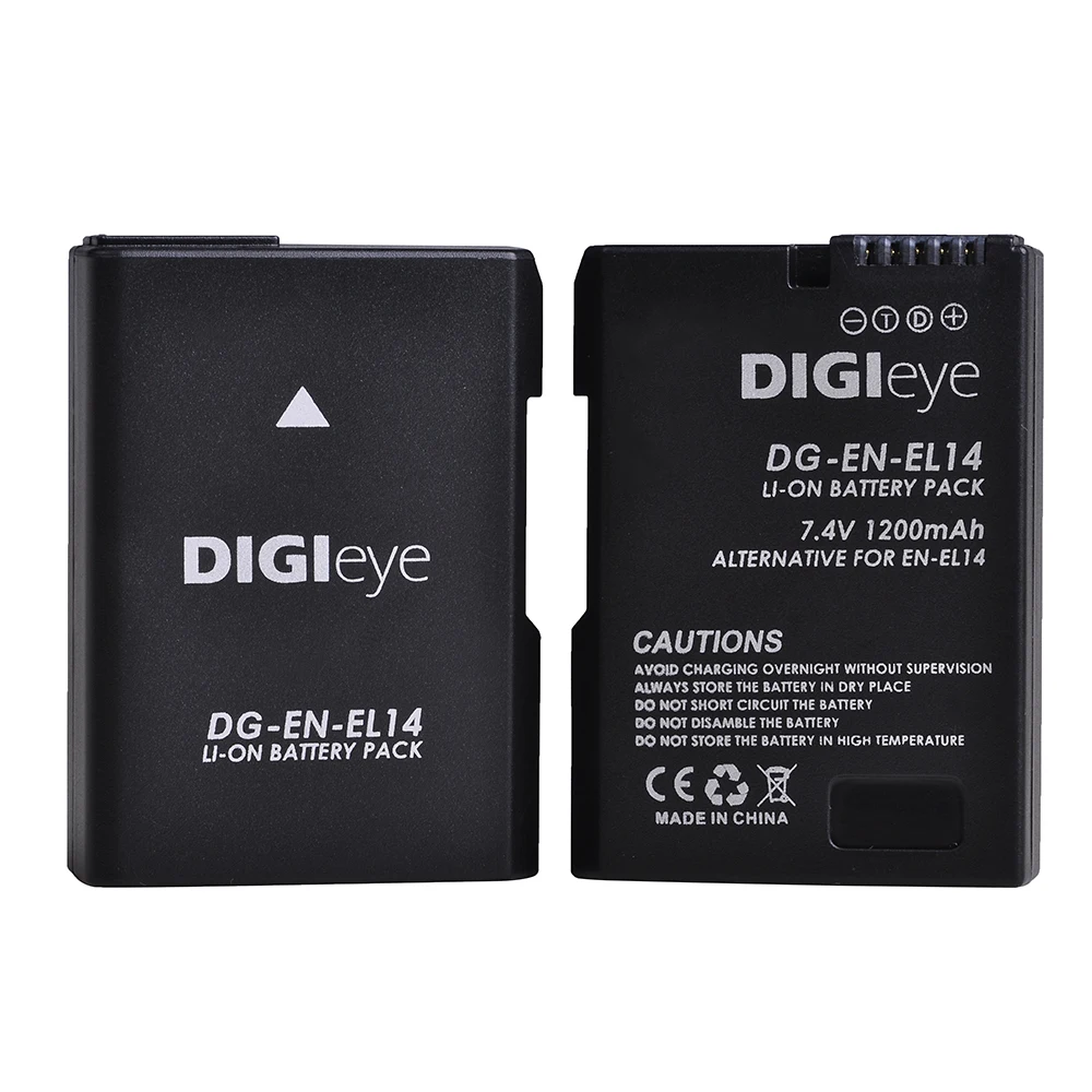 7 4 V 1200mAh EN EL14 ENEL14 Аккумулятор для Nikon D3100 D3200 D3400 D5100 D5300 D5600 DF Coolpix P7000 P7100 P7800|Цифровые аккумуляторы| |