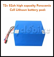 .72v 32ah high capacity Panasonic  Cell Lithuun battery pack