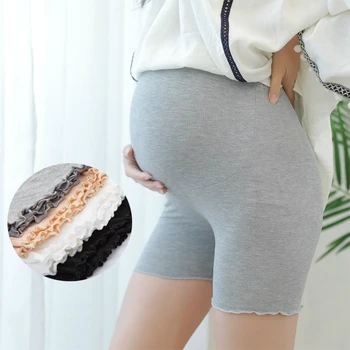 

Stomach Lift Maternity Shorts Cotton Summer Thin Section Adjustable Width Safety Pant Leggings High Elasticity and Comfort Vogue