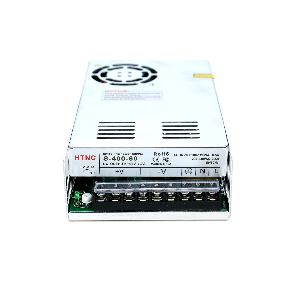 CNC Nema34 스테퍼 모터 3 키트, 4.5Nm 8.5Nm 12Nm 스테퍼 모터 + DM860H 스테퍼 모터 드라이버 + 400w 60v 전원 공급 장치 + MACH3 소프트웨어
