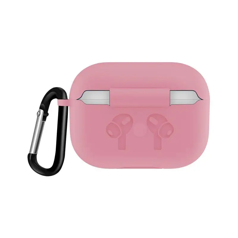 Для Airpods новейший силиконовый чехол Защитный чехол для Apple Airpods pro беспроводной зарядный чехол силиконовый защитный чехол - Цвет: H with hook up