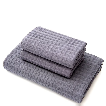 

34x74cm,140x70cm High quality 100% cotton waffle towel / bath towel adult soft absorbent towel 2020