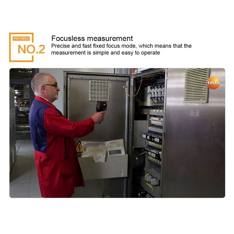 Testo 865 тепловизор термометр Инфракрасный Тепловизор камеры Termometro 3,5 'lcd Видимый светильник