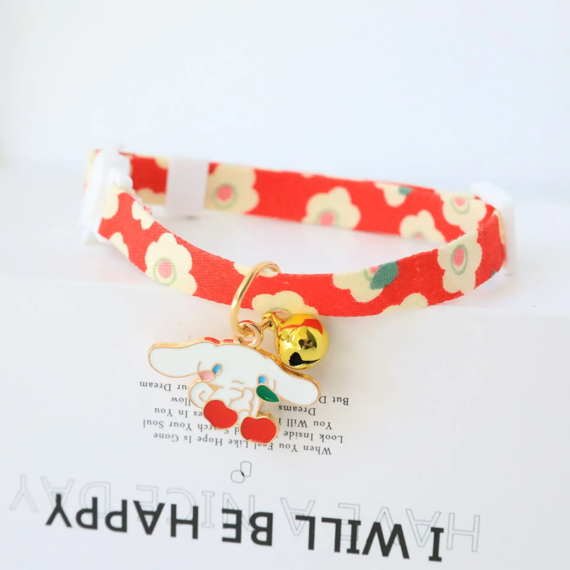 Christmas Innovation Cat Collar Funny Rabbit Kitten Puppy Necklace Adjustable Nylon Pet Dog Colars Cat Accessories 1PCS 18-30CM