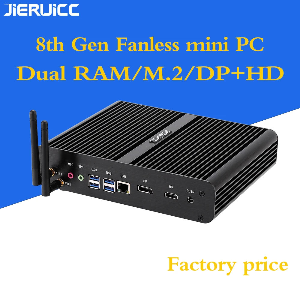  2019 office working pc gaming pc htpc core i7 7th 8th gen CPU with dual ram slot max support 32gb h