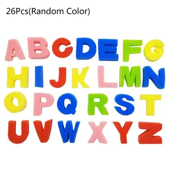 

26 Pcs Capital Letters Sponge Foam Drawing Alphabets Painting Art Graffiti Tools Kids Early Educational Toys