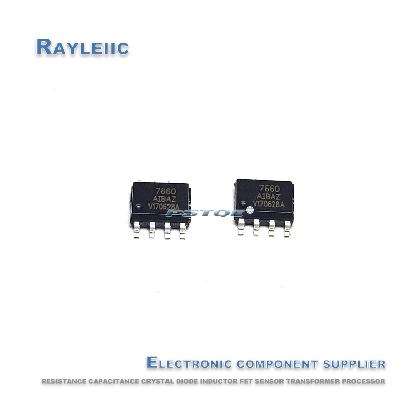 [ ], 10 шт./лот ICL7660AIBAZ лапками углублением SOP-8 ICL7660 7660AIBAZ Напряжение конверсионный чип
