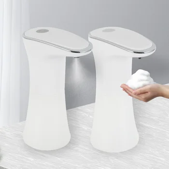 

350ML Automatic Soap Dispenser Infrared Motion Sensor Touchless Spray Foam Liquid Soap Dispensers Kitchen Bathroom Hand Washer