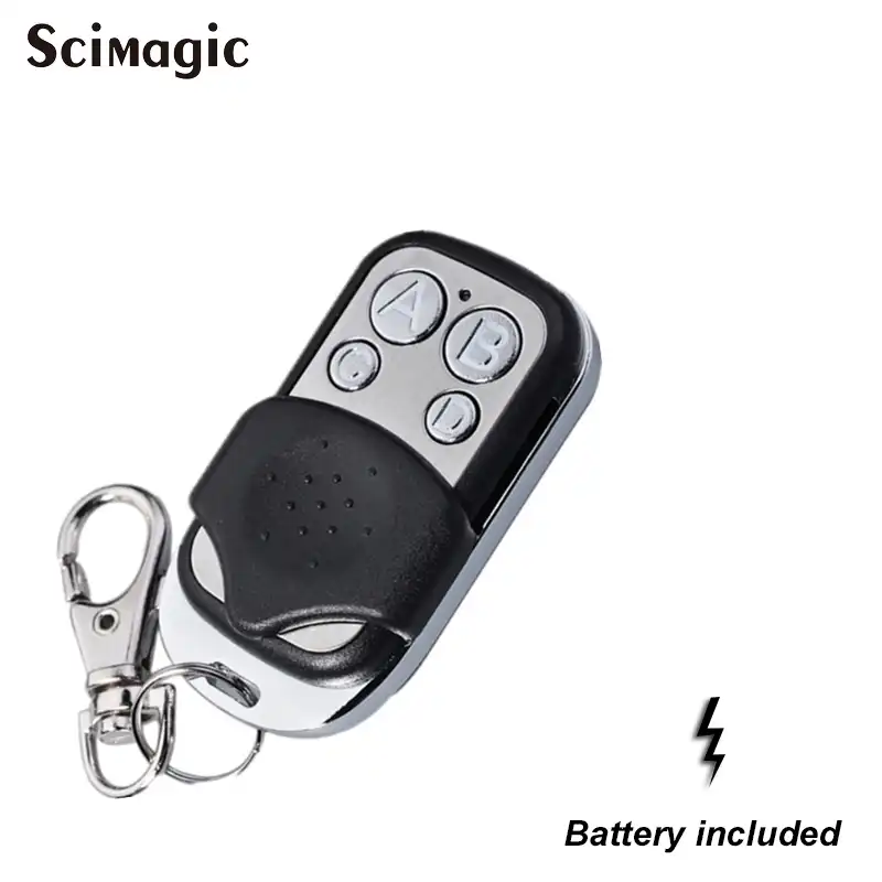 Duplicador 4 canal fijo control remoto 433,92 mhz mando puerta de