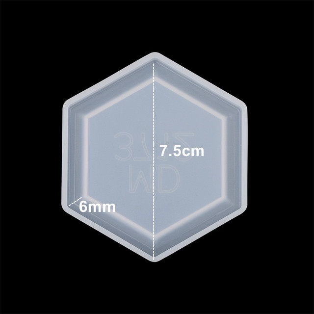 Heart Square Silicone Epoxy Resin Mold Tools Liquid Silicone Transparent Dish For DIY Jewelry Making Finding Supplres
