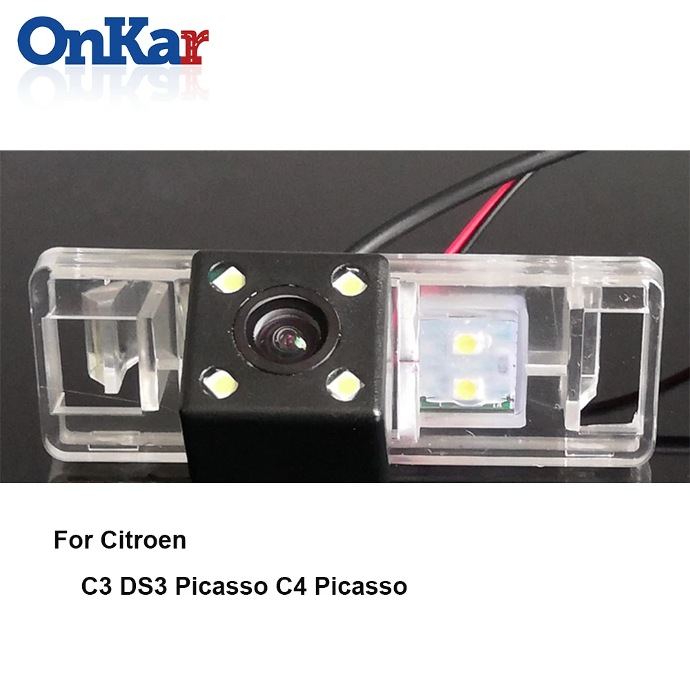 Автомобильная беспроводная камера заднего вида ONKAR для Citroen DS3 C3 Picasso C4 picalon Night Vison |
