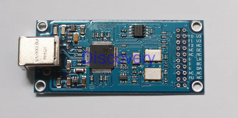 HIFI асинхронный цифровой XMOS XU208 модуль USB к IIS DSD поддержка DSD256 | Бытовая техника