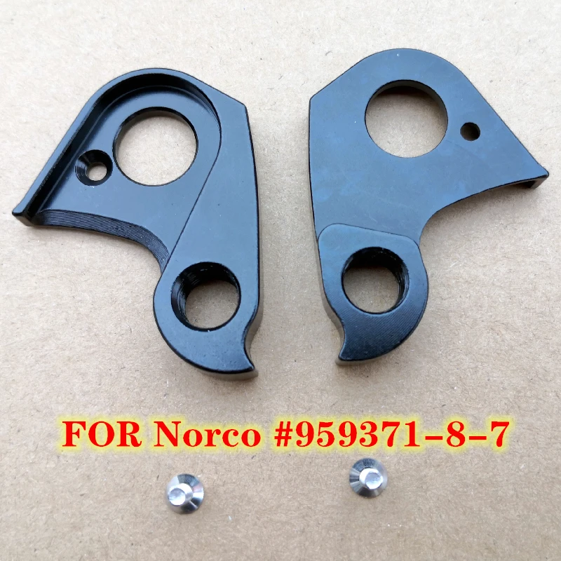 2шт CNC велосипед задний переключатель вешалка для Norco #959371 8 7 порог C углерода Tactic SL