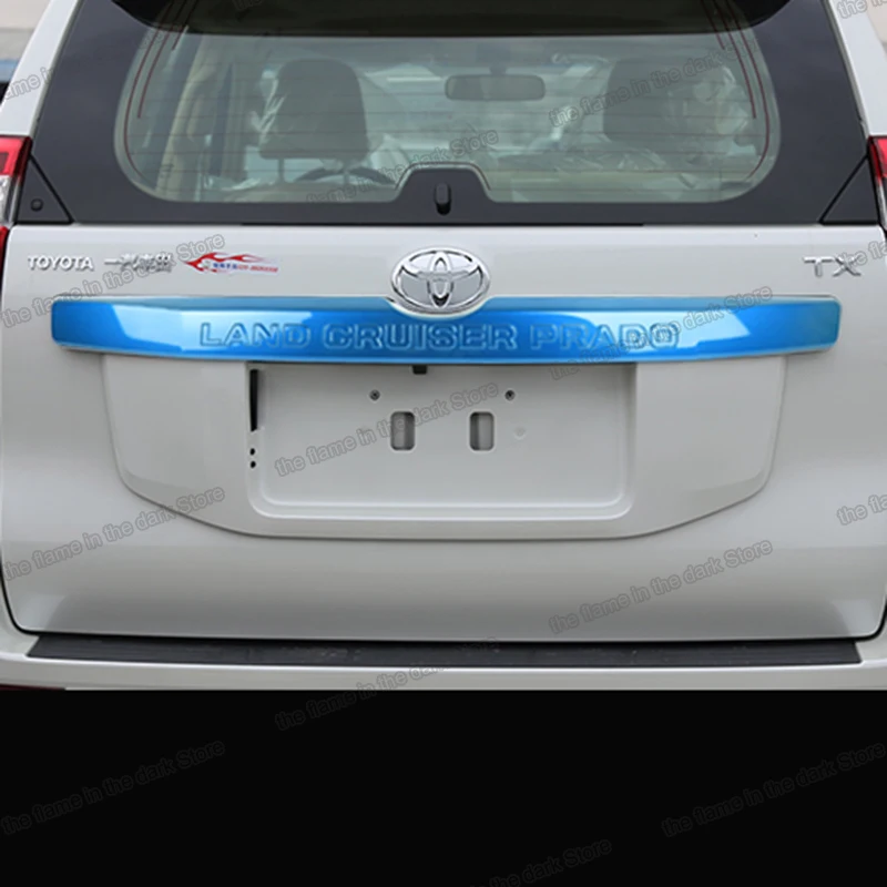 lsrtw2017 abs car taildoor trims for toyota land cruiser prado 2010 2012 2013 2015 2018 2020 150 accessories 2017 2019 2011 | Автомобили и