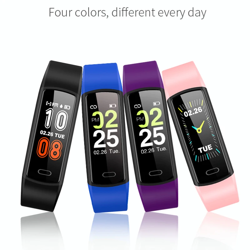 

2020 NEW Y29 Smart Wristband Heart Rate Monitor Watch Blood Pressure Smart Band Tracker IP68 Waterproof Fitness Bracelet