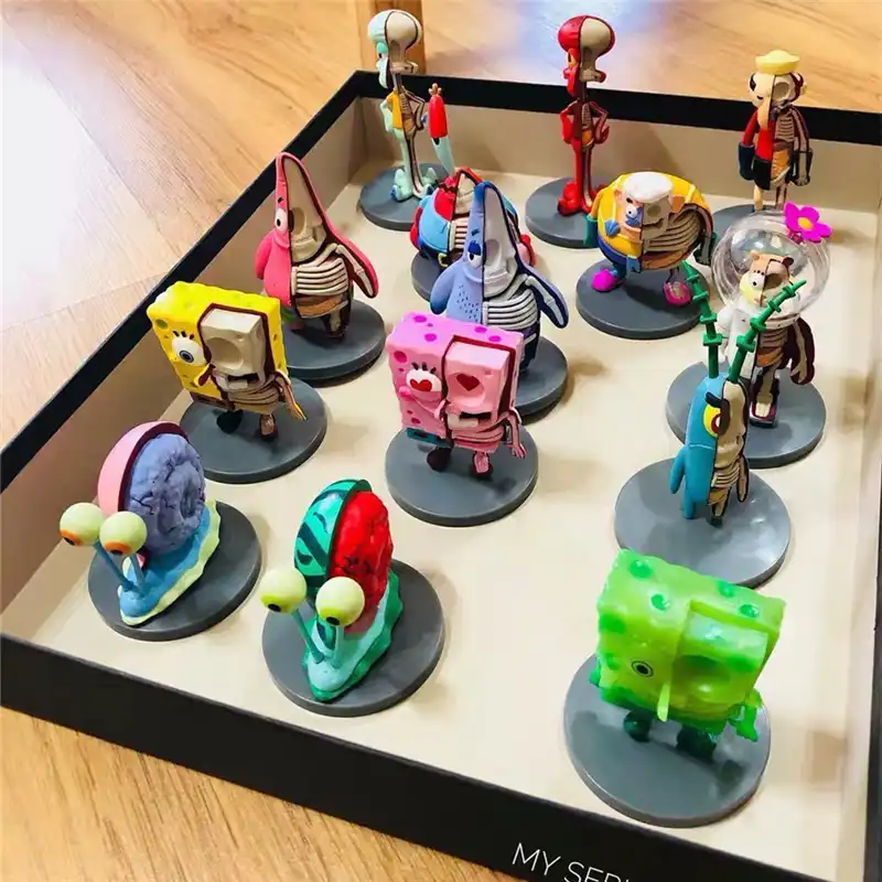 spongebob skeleton toy