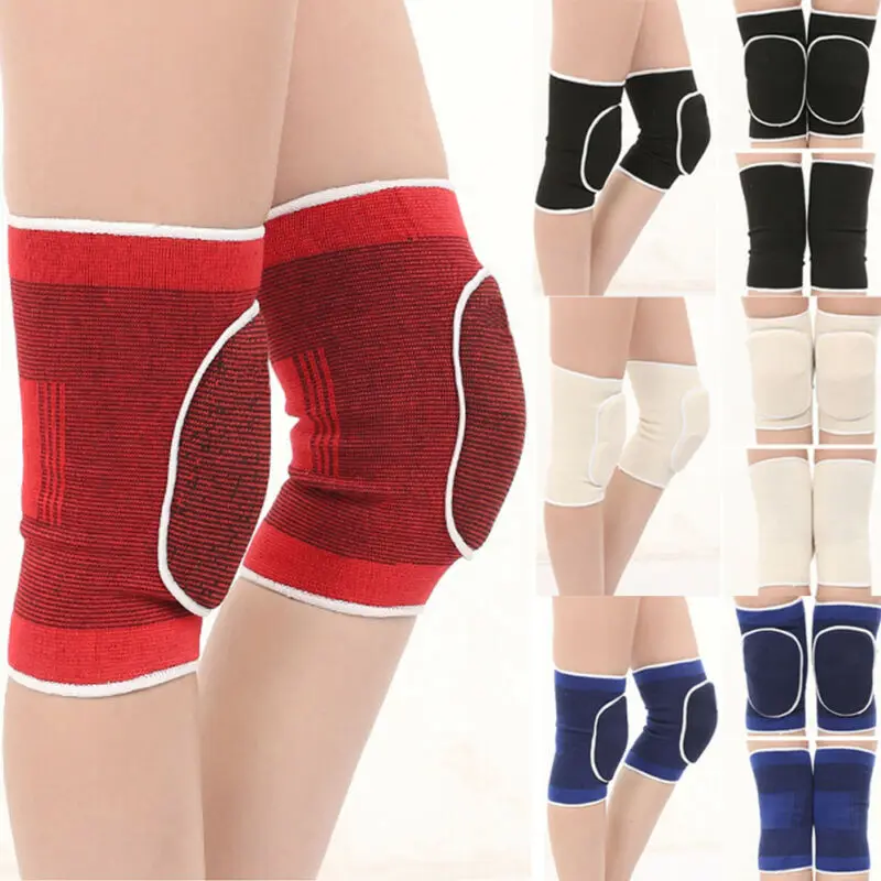 Hot 2PCS Fitness Running Cycling Knee Support Braces Elastic Nylon Sport Knee Pads exercise photo