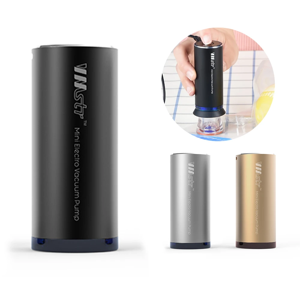 New V3 Mini Vacuum Machine Automatic Storage Device Air Pumping Food Vacuum Sealer Machine Vacuum Packer 2