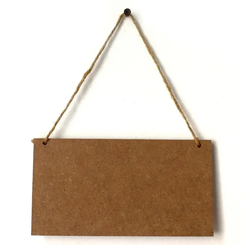 Подарите себе веселую маленькую рождественскую подвесную Sign-20.3X10.8X0.8cm из дерева Холли