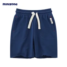 Детские шорты их чистого хлопка; летняя одежда; Новинка года; стильная Тонкая Повседневная Верхняя одежда для мальчиков; шорты; детские спортивные шорты