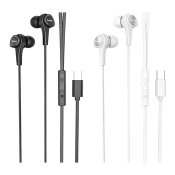 

HOCO M67 Earphone Wired In Ear Headset USB Type C Earphones with Mic for Xiaomi Mi 8 6 6X Mix 3 Huawei P20 Pro Google Pixel 2X