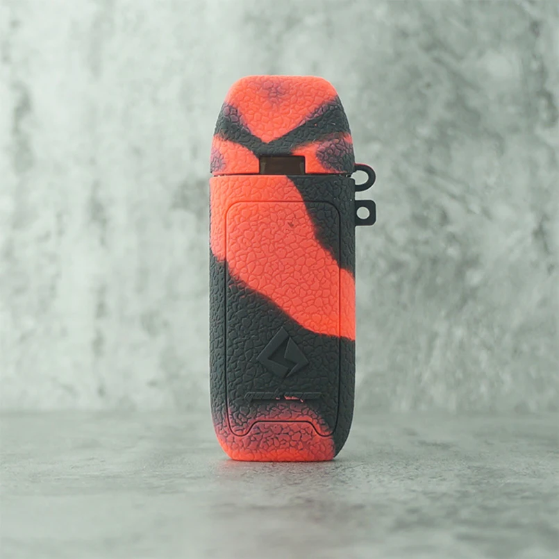 2 шт. чехол с текстурой для Geekvape Bident Pod system, силиконовый чехол, кожный рукав, наклейка, обертка, гель для Geek vape Bident MOD