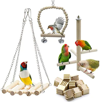 

13Pcs Bird Toys Parrots Chew Toys to Keep Their Beaks in Order Prevent Them From Plucking Feathers and Screaming