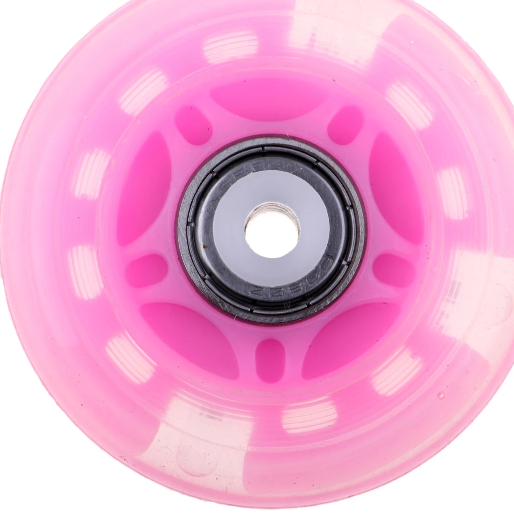 4 Pcs Professional Roller Skates Inline Skating Premium 88a PU Wheel Outdoor Sports Parts Replacement Accessories 64mm 