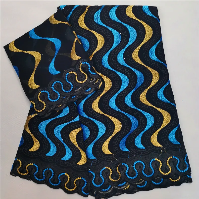 STILL FLY Королевский синий tissu африканская сухая кружевная ткань горячая Распродажа популярная швейцарская Вуаль в switzner ткань из Дубая 5+ 2 ярдов/партия
