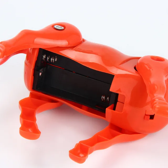 Electric Horse Pony Rotating Toy Around the Pile Developmental Gift White Red colors Electronic Pets for kids 4