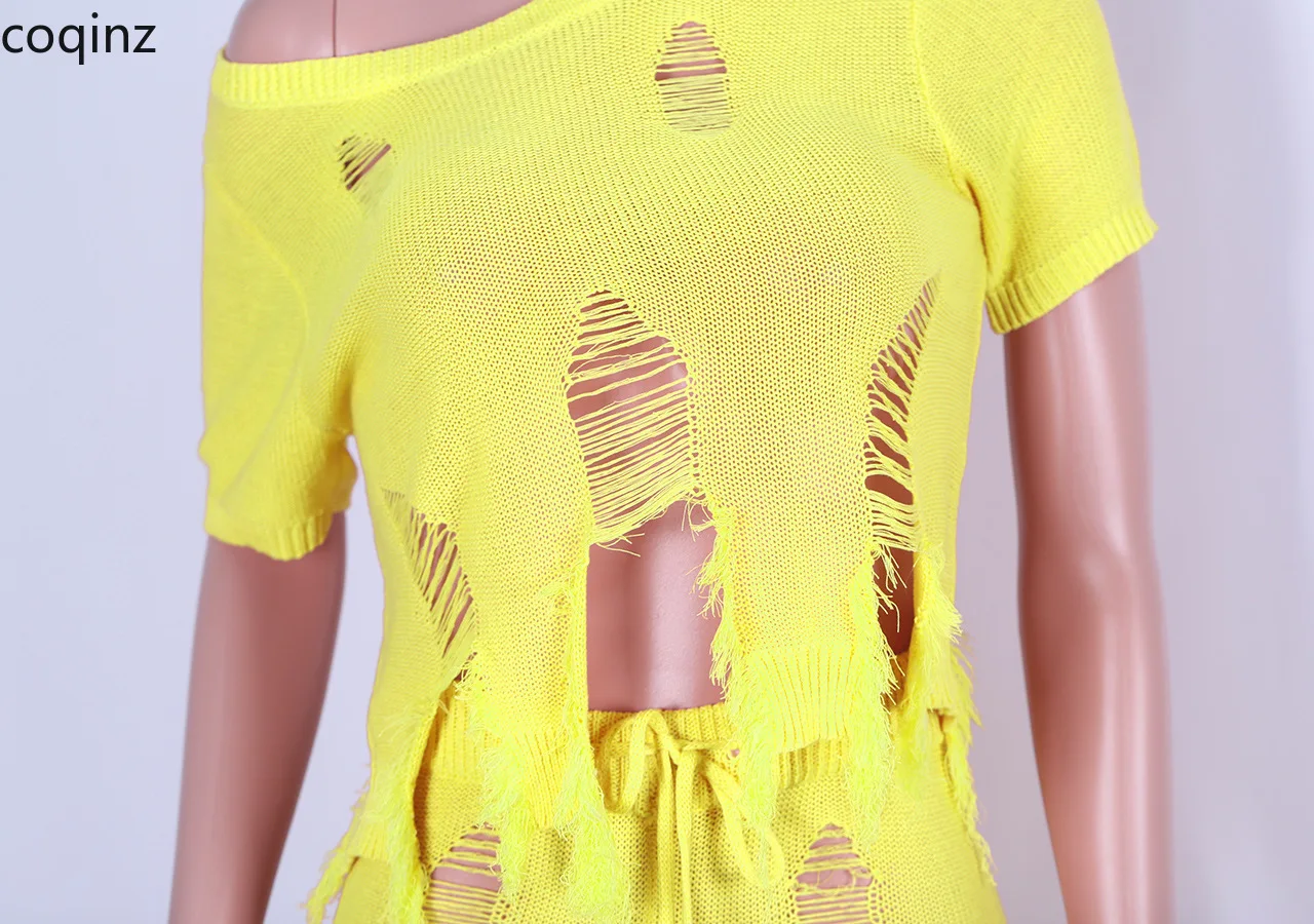 Летний комплект из двух предметов размера плюс, укороченный топ и штаны ...