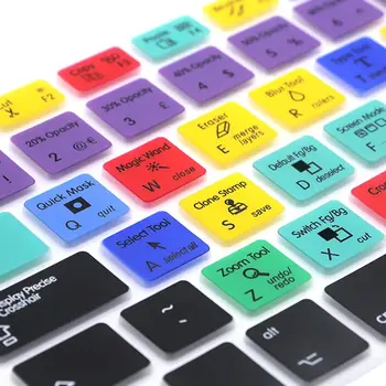 

European Version Adobe Photoshop Shortcut Keys Keyboard Protector Keyboard Cover R9JB