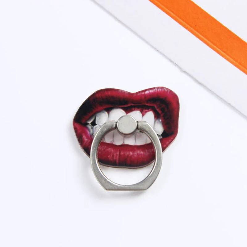  360 Degree Finger Ring Smartphone Stand Holder Mobile Phone Holder Stand For iPhone Acrylic All Sma