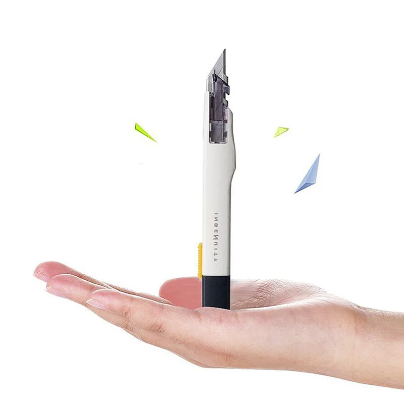 Utility Knife Box Cutter Professional Knives Japanese Stationery Knife Precision with Blades Paper Cutter Metal Work Art Knife