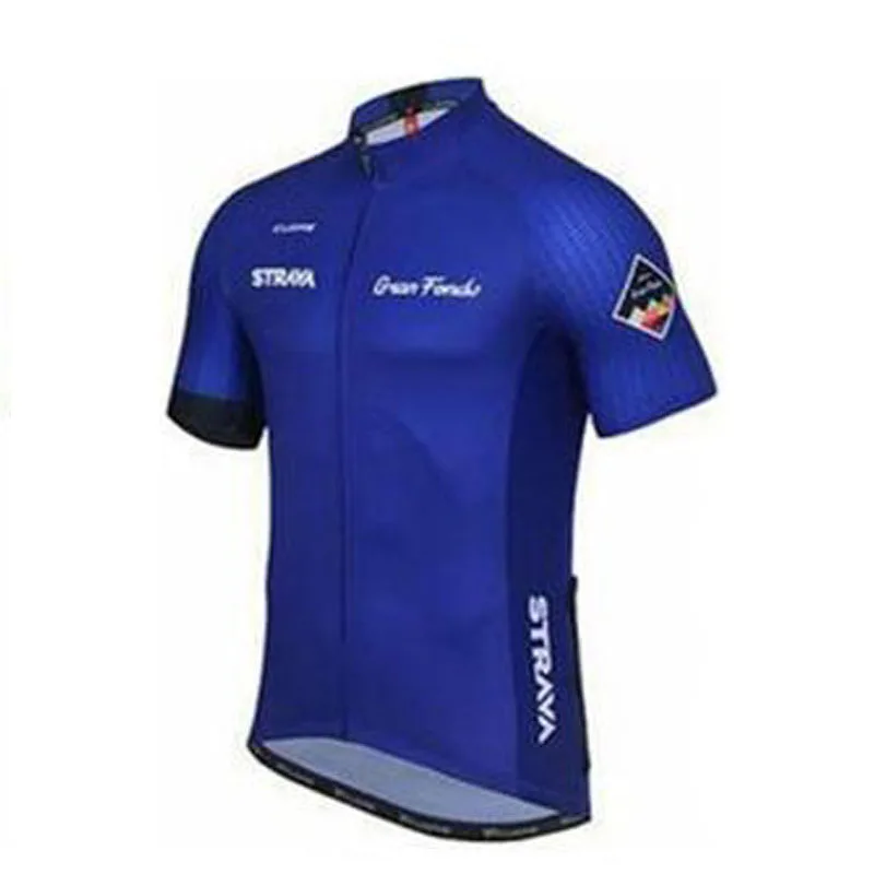 1 Триатлон Ropa Ciclismo Strava Высокое качество Велоспорт Джерси короткий рукав рубашка Летняя мужская MTB гоночный велосипед одежда для велоспорта - Цвет: 1