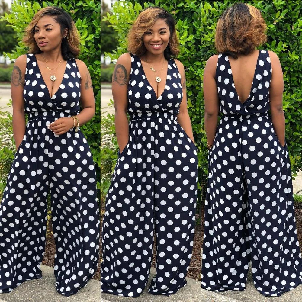 Polka jumpsuit Clearance