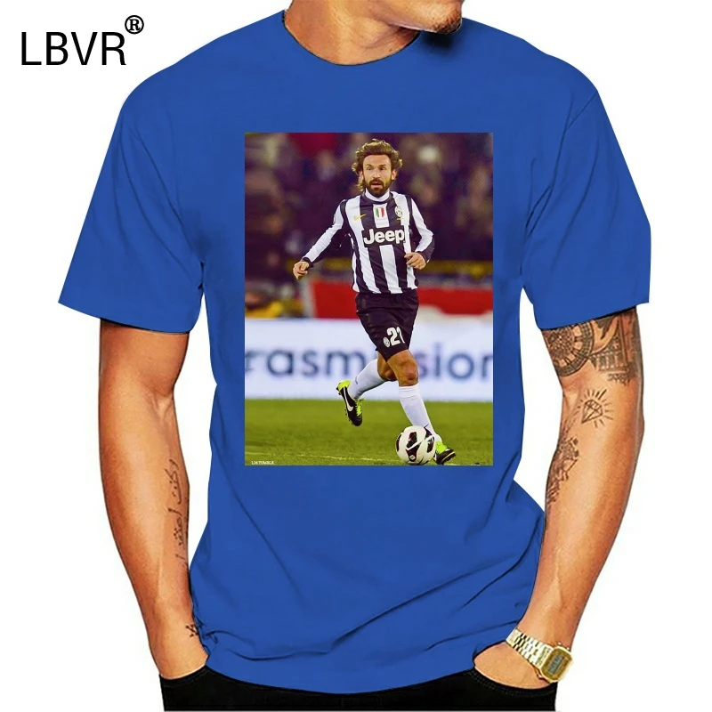 Lɺrchitetto Pirlo Mens men's cotton T-shirt rock T shirt cute t-shirt Irregular | Мужская одежда