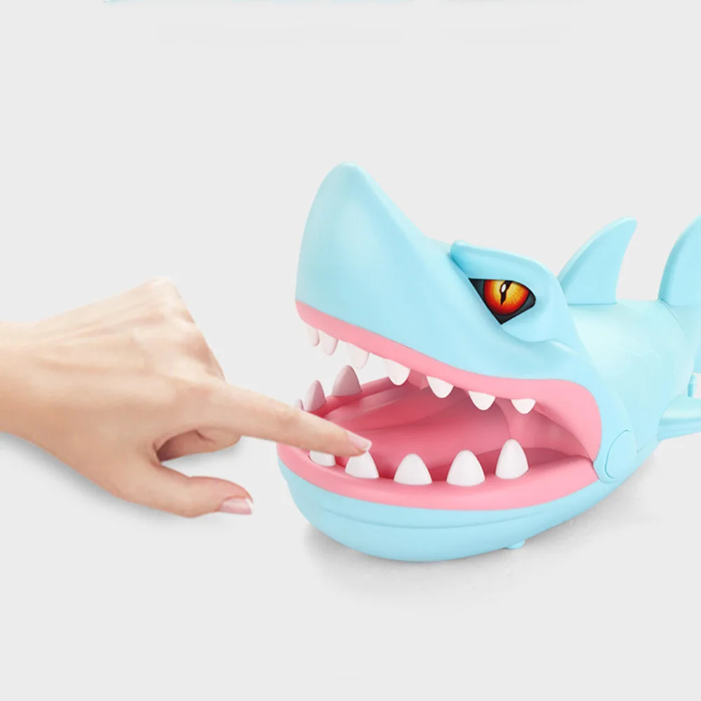 Большая акула кусающий палец игра игрушки Дети смешной ловкий музыкальные