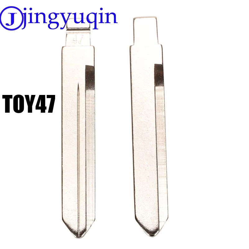 jingyuqin Toy47 For Toyota Corolla Key Blade Remote Control Flip KD Uncut Blank | Автомобили и мотоциклы