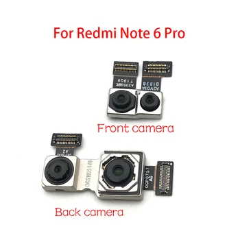 

10pc/lot Back Rear Camera Module Flex Cable +Front Facing Camera Replacement For Xiaomi Redmi Note 6 Pro