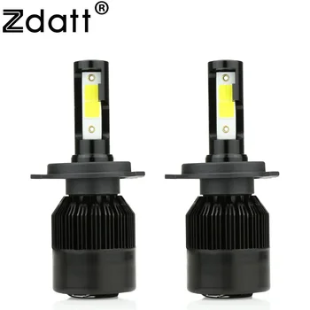 

Zdatt H7 LED Headlights H4 LED H1 H3 H11 9005 9006 Diode Lamps for Cars 100W 6000K 12V LED Lamp Fog lights Automobiles HB4 Leds