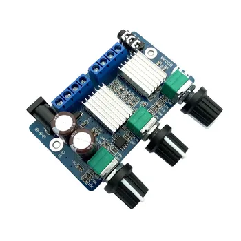 

AIYIMA Subwoofer Sound Amplifier Board 12Wx2+22W 2.1 Channel Class D Digital Audio Power Amplifier DC12V TDA2030A Amp